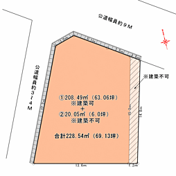 物件画像 平家検討可能　岩槻区裏慈恩寺　売地