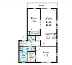 リブリ・Reve  ｜ 東京都府中市住吉町4丁目（賃貸アパート2LDK・1階・50.51㎡） その2