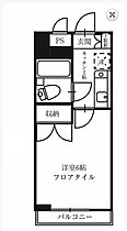 コスモリード国分寺（旧シャトーエスポワール国分寺）  ｜ 東京都国分寺市本多1丁目（賃貸マンション1K・6階・17.86㎡） その2