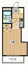 ヘリテイジ  ｜ 東京都立川市柏町3丁目（賃貸マンション1K・2階・19.67㎡） その2