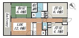 コスモ拝島  ｜ 東京都福生市大字熊川（賃貸マンション3LDK・3階・59.56㎡） その2