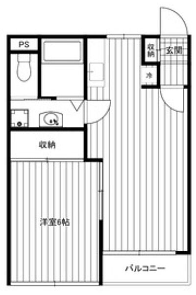 パークヒルズ美堀 ｜東京都昭島市美堀町4丁目(賃貸アパート1LDK・3階・37.00㎡)の写真 その4