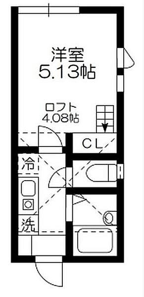 CAPECOD杉田 201｜神奈川県横浜市磯子区杉田３丁目(賃貸アパート1K・2階・16.14㎡)の写真 その2