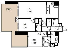 東京都新宿区住吉町（賃貸マンション2LDK・1階・67.26㎡） その2