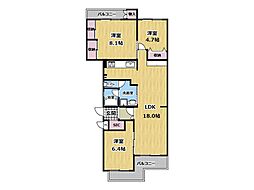 物件画像 中落合第2住宅486号棟3階部分