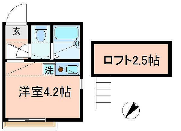 東京都荒川区西尾久5丁目(賃貸アパート1R・3階・12.04㎡)の写真 その2