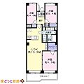 ボナハイツ中川3号棟5階2,680万円