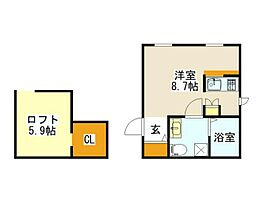 プリマガーデン穂の香壱番館  ｜ 神奈川県横浜市金沢区西柴１丁目（賃貸アパート1R・1階・22.70㎡） その2