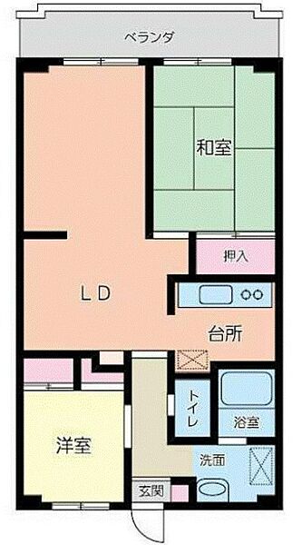 シティサイドテラス ｜神奈川県横浜市金沢区釜利谷東６丁目(賃貸マンション2LDK・6階・53.68㎡)の写真 その2