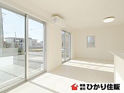 鹿嶋市平井　中古戸建 4LDKのリビング/ダイニング