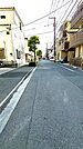 スッキリとしている前面8ｍの公道