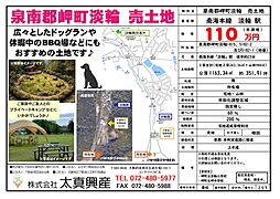 物件画像 泉南郡岬町淡輪　売土地