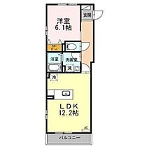 東京都大田区久が原2丁目20-20（賃貸マンション1LDK・3階・45.25㎡） その2