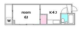 1ｓｔハイツソエダ  ｜ 東京都大田区蒲田4丁目23-15（賃貸マンション1K・6階・20.00㎡） その2