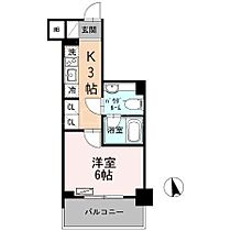 東京都品川区南大井5丁目21-11（賃貸マンション1K・5階・24.77㎡） その2