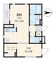 東京都大田区中央8丁目（賃貸マンション1LDK・2階・40.16㎡） その2