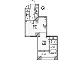 東京都港区芝5丁目16-5（賃貸マンション1LDK・2階・39.03㎡） その2