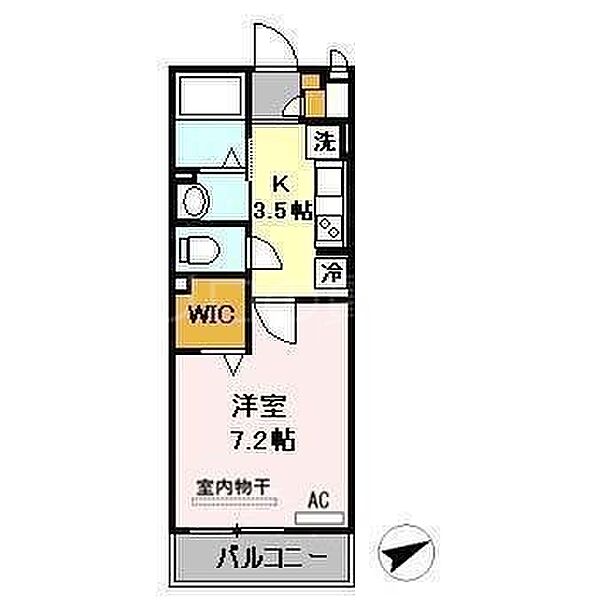 東京都品川区豊町4丁目(賃貸アパート1K・2階・26.14㎡)の写真 その2