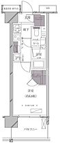 東京都港区海岸3丁目（賃貸マンション1K・9階・25.50㎡） その2