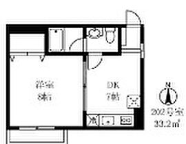 東京都品川区中延4丁目（賃貸マンション1DK・2階・33.20㎡） その2