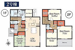 物件画像 郡山市富久山町久保田字桝形　新築分譲住宅　全3棟