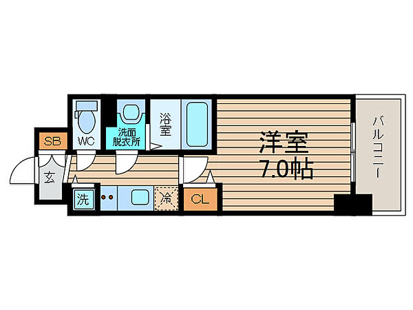 アドバンス西梅田グルーブ ｜大阪府大阪市北区大淀北2丁目(賃貸マンション1K・10階・23.70㎡)の写真 その2