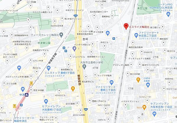 エスライズ梅田北 ｜大阪府大阪市北区豊崎6丁目(賃貸マンション1K・12階・25.42㎡)の写真 その27