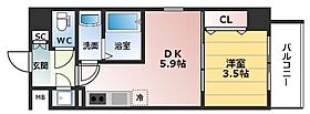 サムティ福島ルフレ  ｜ 大阪府大阪市北区大淀中5丁目（賃貸マンション1DK・4階・26.29㎡） その2