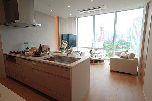 キッチン パークタワー芝公園 15階/-