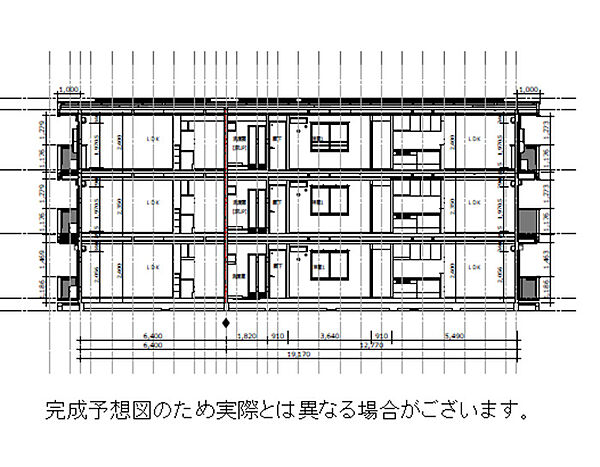 グランデュール ｜兵庫県西宮市鳴尾町2丁目(賃貸アパート2LDK・3階・58.54㎡)の写真 その6