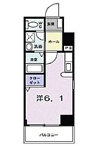 兵庫県西宮市戸田町（賃貸マンション1R・2階・24.64㎡） その2