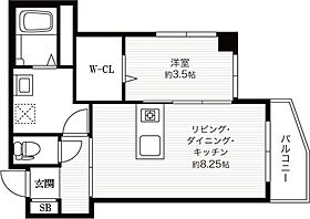 兵庫県西宮市深津町（賃貸マンション1LDK・3階・31.59㎡） その2