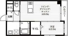 兵庫県西宮市深津町（賃貸マンション1LDK・2階・32.40㎡） その2