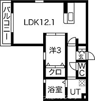 兵庫県西宮市甲子園町（賃貸アパート1LDK・1階・38.85㎡） その2