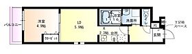 兵庫県西宮市川西町（賃貸アパート1LDK・3階・33.60㎡） その2