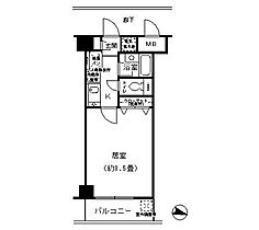 兵庫県西宮市高木東町（賃貸マンション1K・4階・24.50㎡） その2