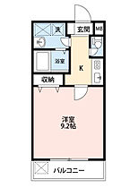 兵庫県西宮市与古道町（賃貸マンション1K・6階・28.08㎡） その2