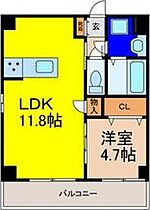 兵庫県西宮市戸田町（賃貸マンション1LDK・2階・39.27㎡） その2