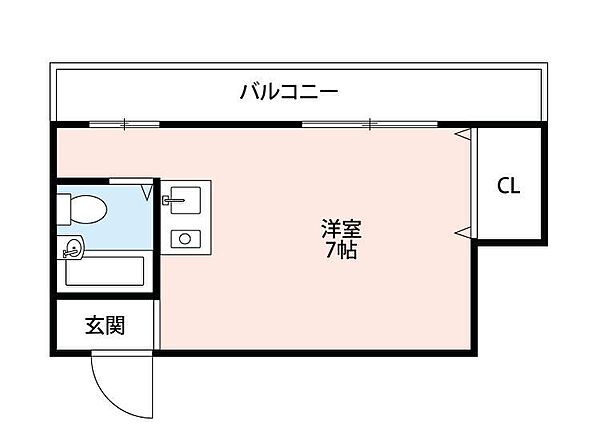 ルミナス西宮 ｜兵庫県西宮市馬場町(賃貸マンション1R・6階・16.72㎡)の写真 その2