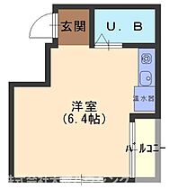 グローバル武庫川学院前  ｜ 兵庫県西宮市笠屋町（賃貸マンション1R・2階・16.00㎡） その2