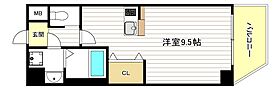 KSロイヤル天王寺北  ｜ 大阪府大阪市阿倍野区天王寺町北2丁目（賃貸マンション1R・5階・25.04㎡） その2