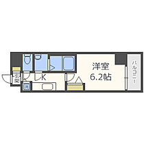 大阪府大阪市中央区南船場1丁目（賃貸マンション1K・6階・22.13㎡） その2