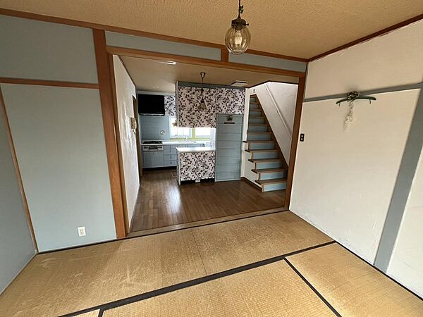 Beautiful mountainous landscape with colorful sky