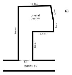 物件画像 石山寺四丁目売土地