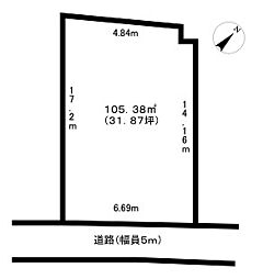 物件画像 茶戸町売土地５号