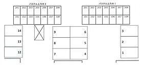 パステル上乃木I 206 ｜ 島根県松江市上乃木7丁目7-27（賃貸アパート1K・2階・19.49㎡） その4