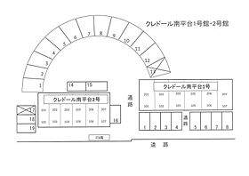 クレドール南平台1号館 102 ｜ 島根県松江市南平台22-1（賃貸アパート2K・1階・37.80㎡） その4