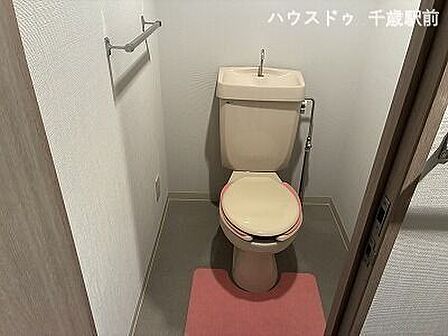 清潔感のあるトイレの様子♪