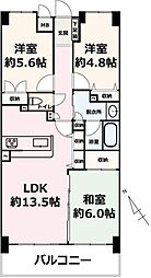 間取図画像 3LDK