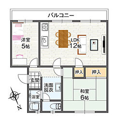 物件画像 ニュー志紀ハイツB棟